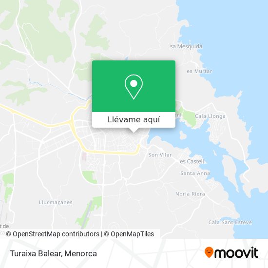 Mapa Turaixa Balear