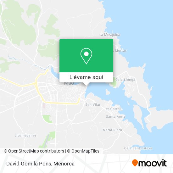 Mapa David Gomila Pons