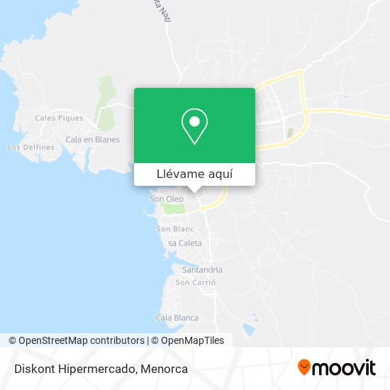 Mapa Diskont Hipermercado