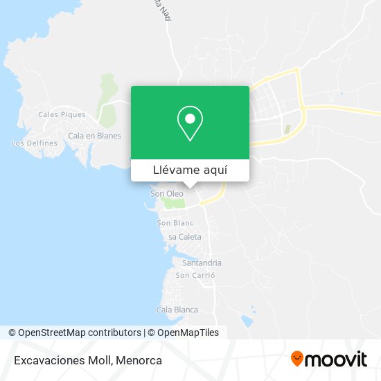 Mapa Excavaciones Moll