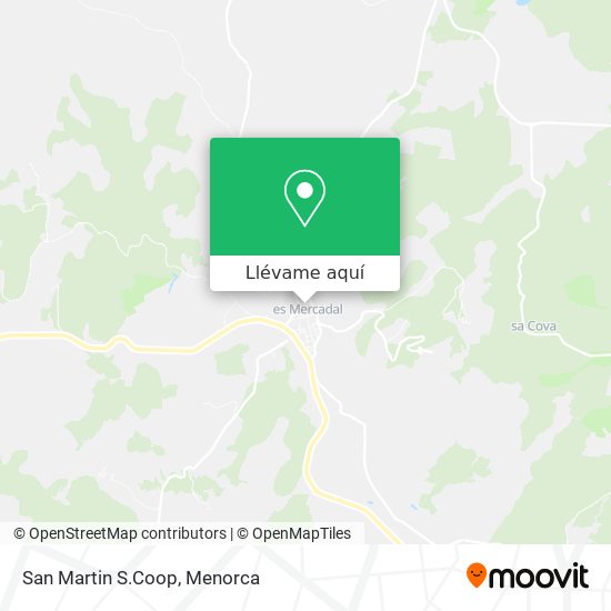 Mapa San Martin S.Coop