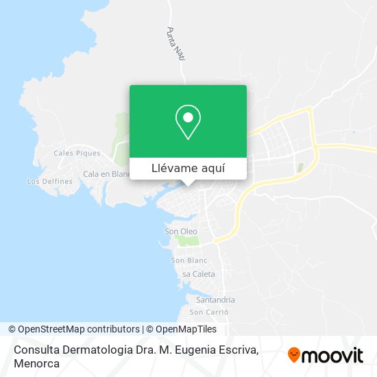 Mapa Consulta Dermatologia Dra. M. Eugenia Escriva