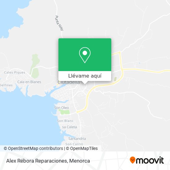 Mapa Alex Rébora Reparaciones