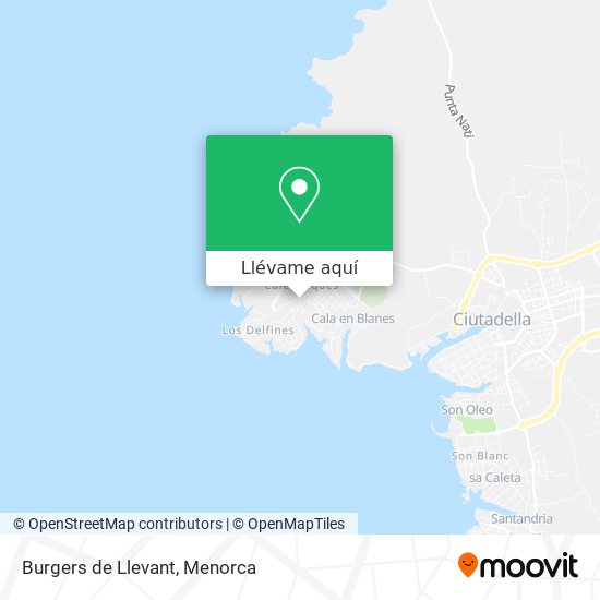 Mapa Burgers de Llevant