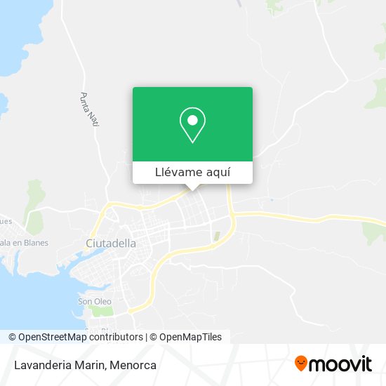 Mapa Lavanderia Marin