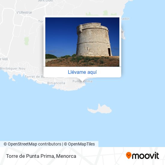 Mapa Torre de Punta Prima