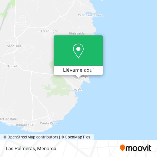 Mapa Las Palmeras