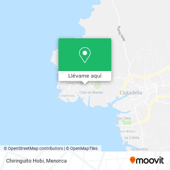 Mapa Chiringuito Hobi