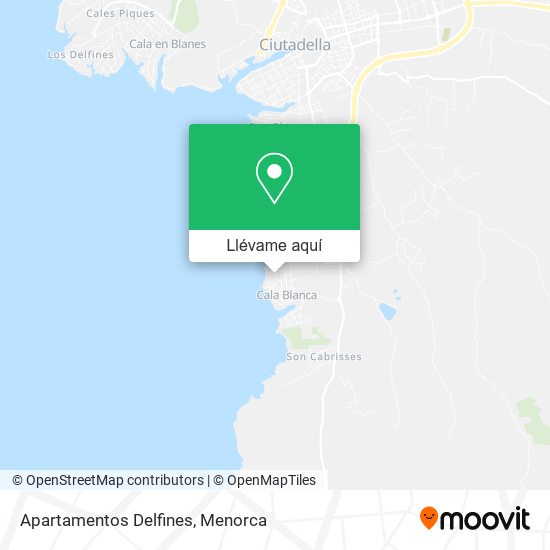 Mapa Apartamentos Delfines