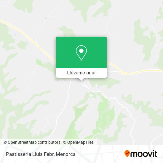 Mapa Pastisseria Lluis Febr