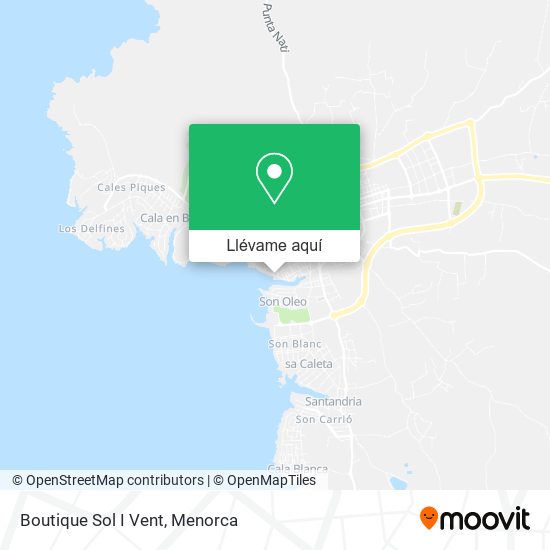Mapa Boutique Sol I Vent