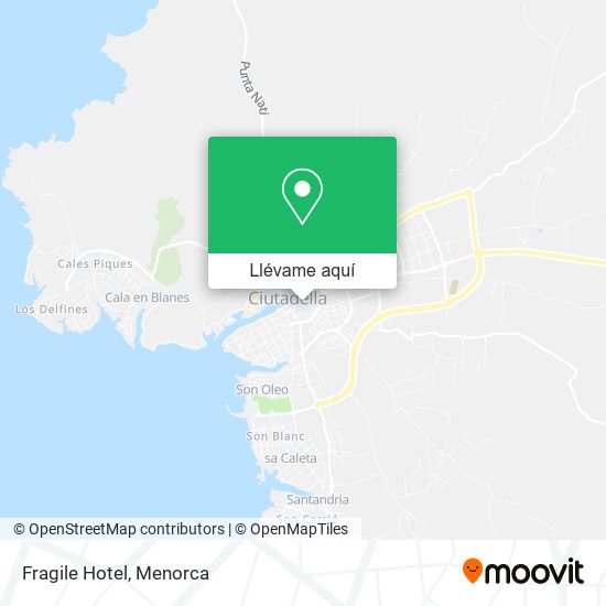 Mapa Fragile Hotel