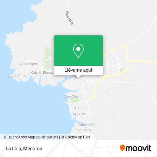 Mapa La Lola