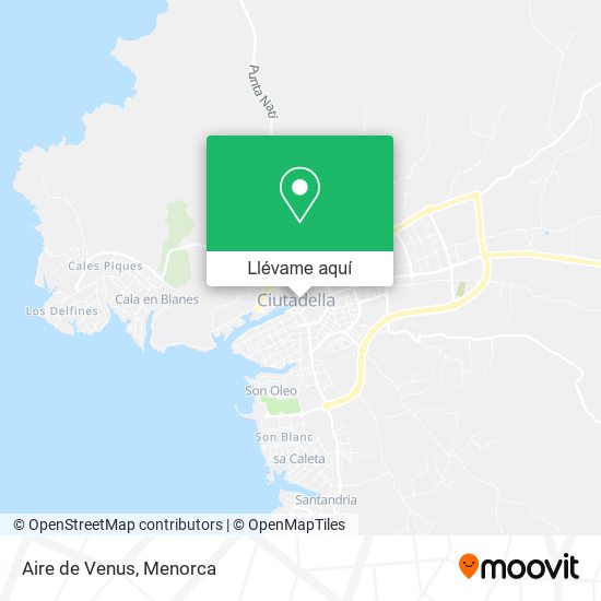 Mapa Aire de Venus