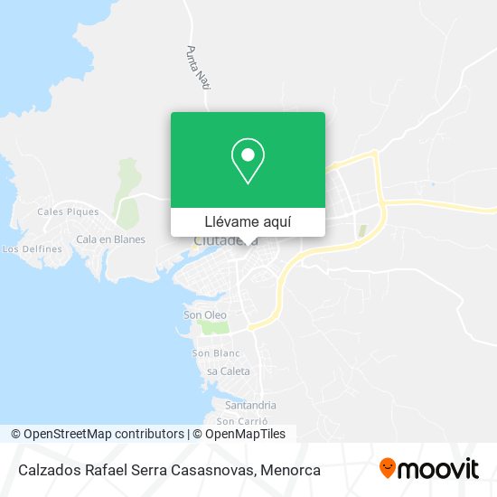 Mapa Calzados Rafael Serra Casasnovas