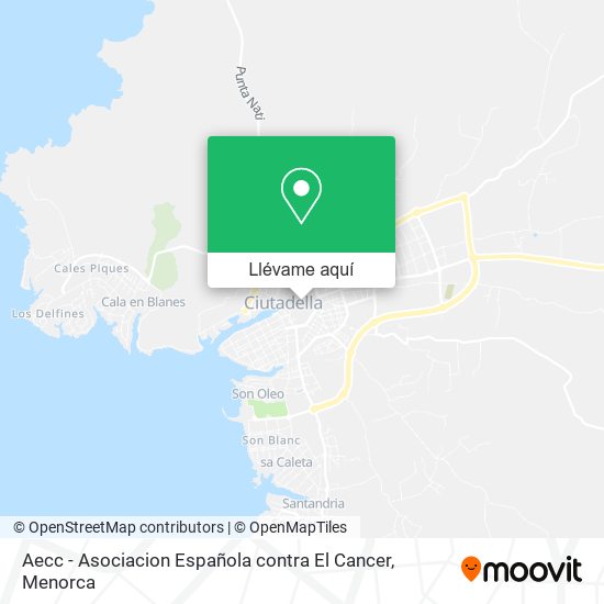 Mapa Aecc - Asociacion Española contra El Cancer