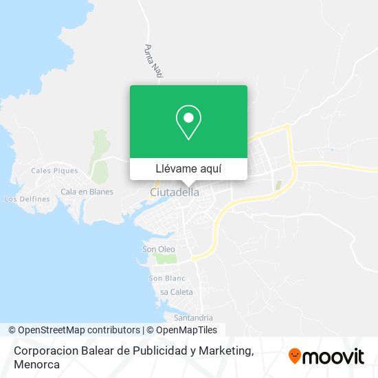 Mapa Corporacion Balear de Publicidad y Marketing