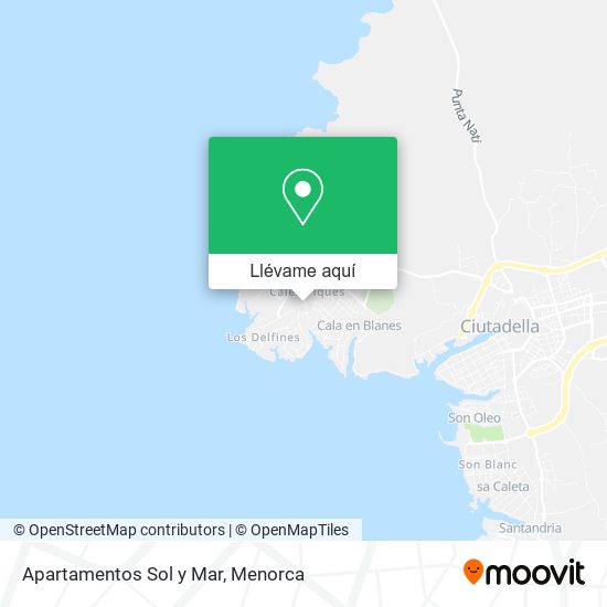 Mapa Apartamentos Sol y Mar