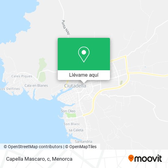 Mapa Capella Mascaro, c