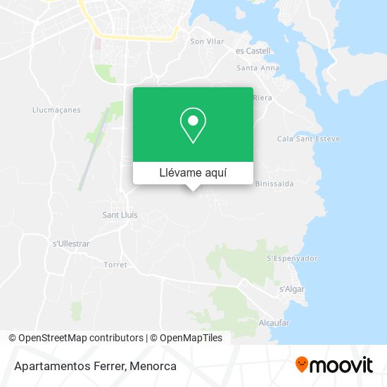 Mapa Apartamentos Ferrer