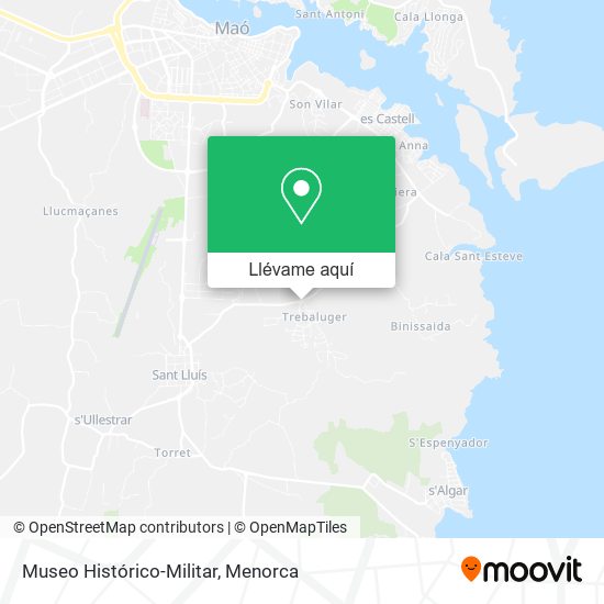 Mapa Museo Histórico-Militar