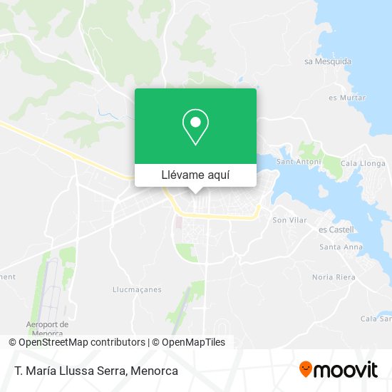 Mapa T. María Llussa Serra