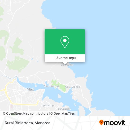Mapa Rural Biniarroca