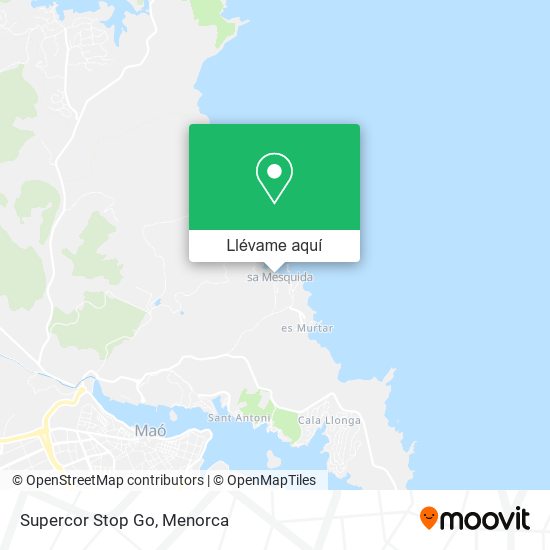 Mapa Supercor Stop Go
