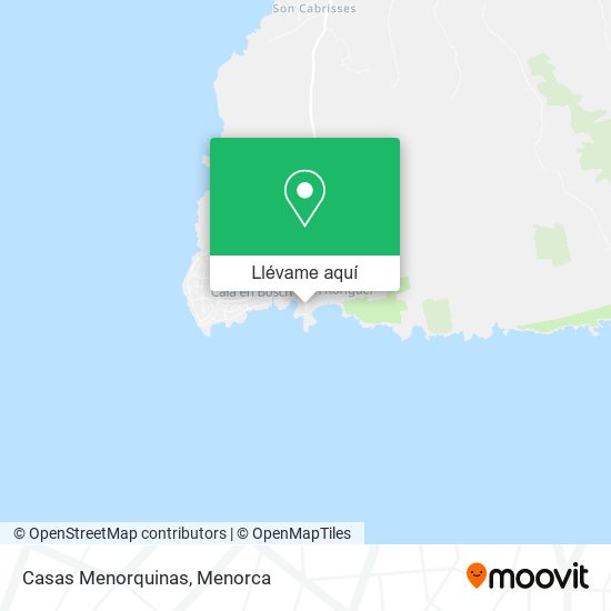 Mapa Casas Menorquinas
