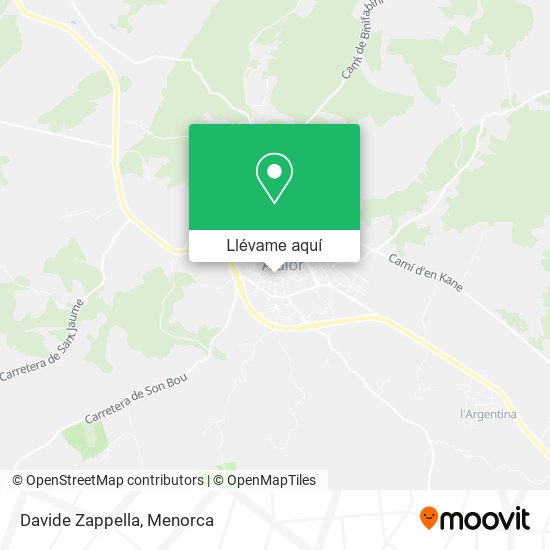 Mapa Davide Zappella