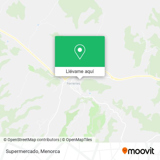 Mapa Supermercado