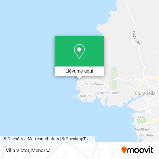 Mapa Villa Víctor