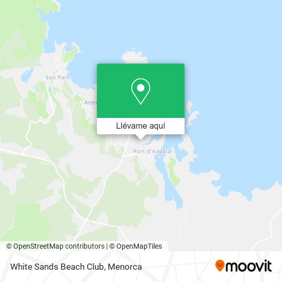 Mapa White Sands Beach Club
