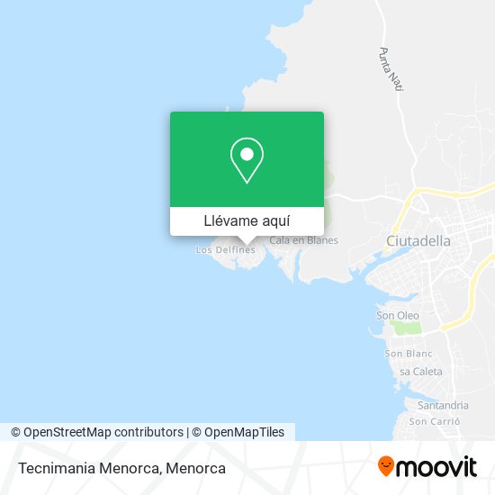 Mapa Tecnimania Menorca