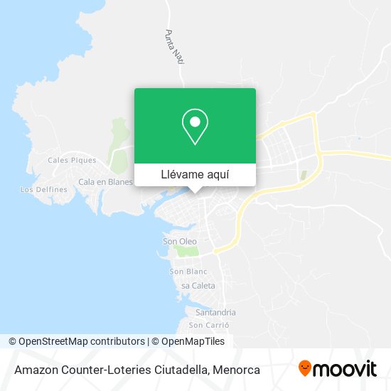 Mapa Amazon Counter-Loteries Ciutadella