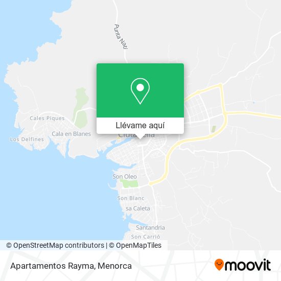 Mapa Apartamentos Rayma
