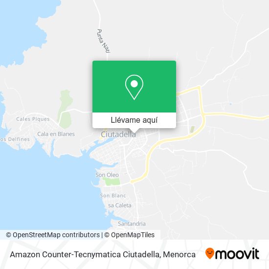 Mapa Amazon Counter-Tecnymatica Ciutadella