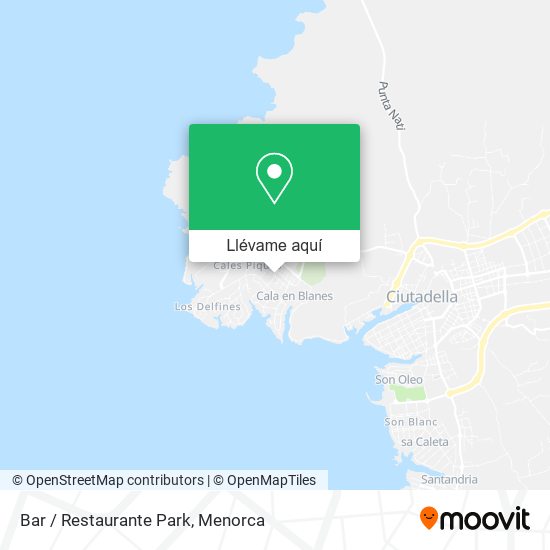 Mapa Bar / Restaurante Park