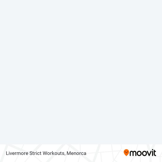 Mapa Livermore Strict Workouts