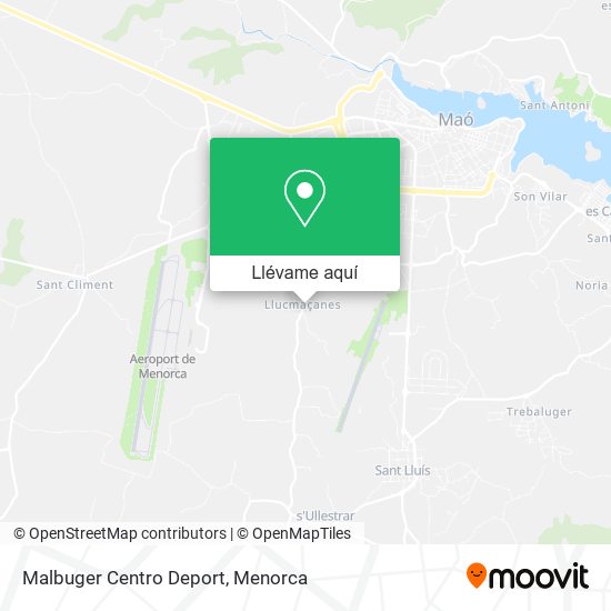 Mapa Malbuger Centro Deport