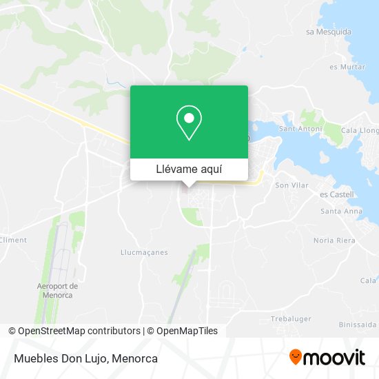 Mapa Muebles Don Lujo