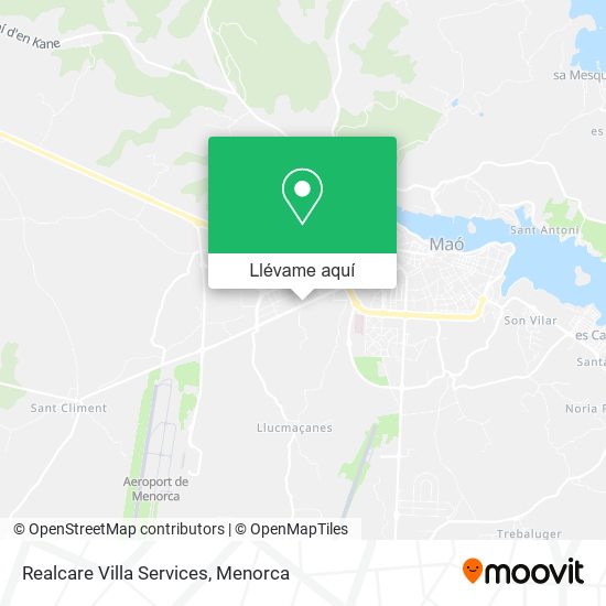 Mapa Realcare Villa Services
