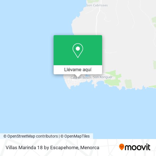 Mapa Villas Marinda 18 by Escapehome