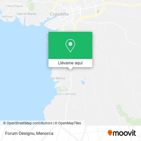 Mapa Forum Designu