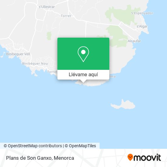 Mapa Plans de Son Ganxo