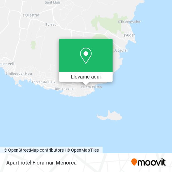 Mapa Aparthotel Floramar