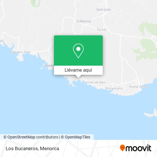 Mapa Los Bucaneros