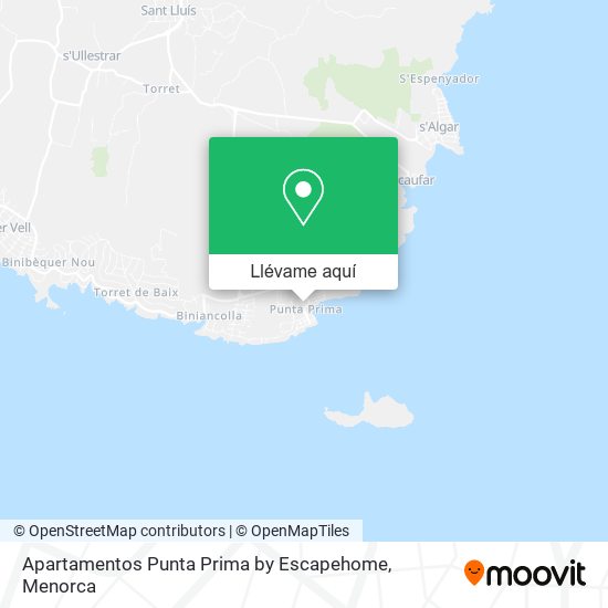 Mapa Apartamentos Punta Prima by Escapehome