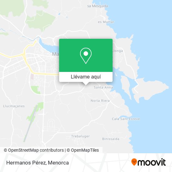 Mapa Hermanos Pérez