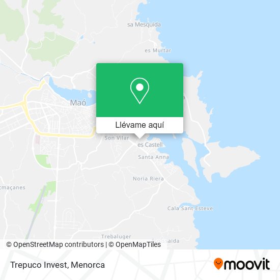 Mapa Trepuco Invest